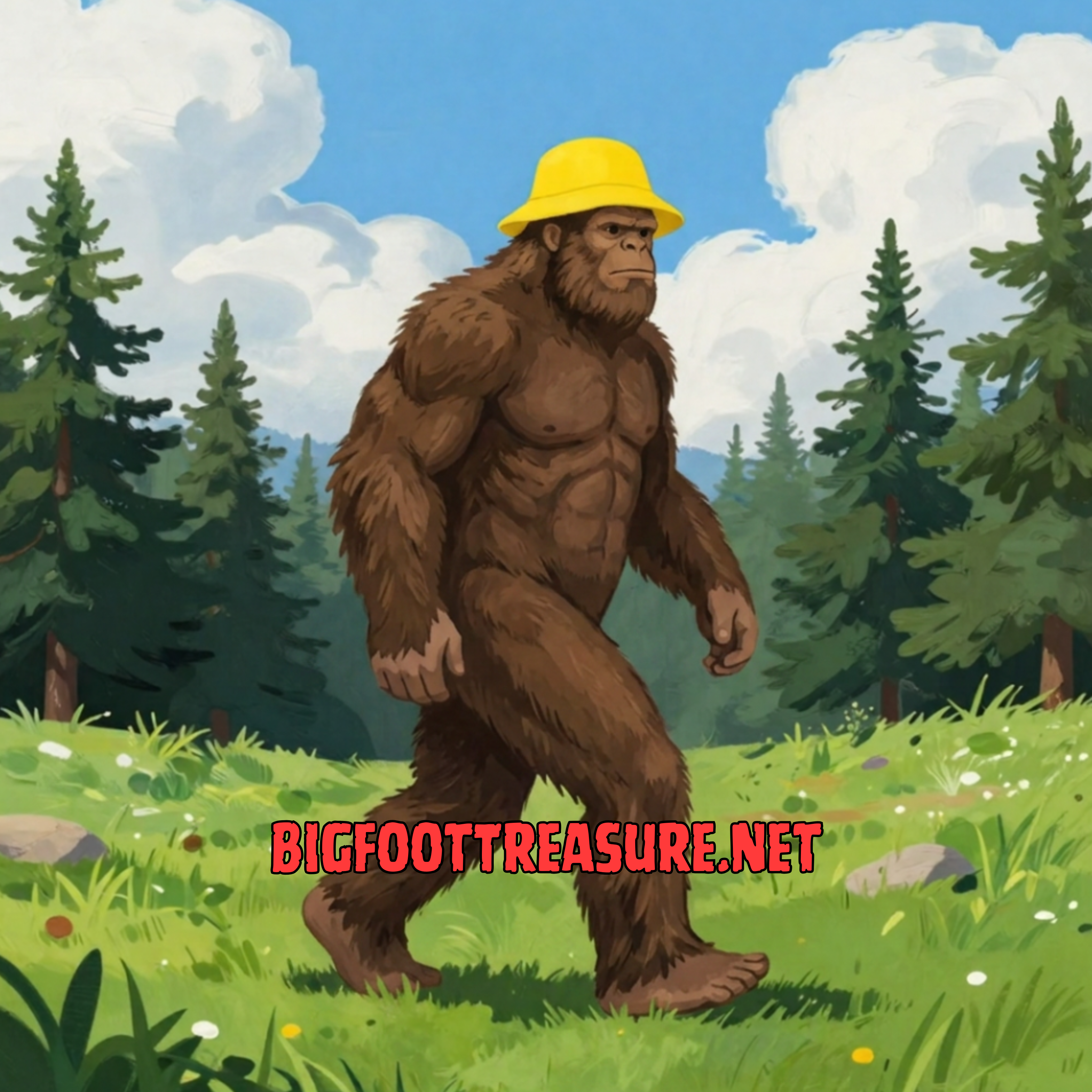 Bigfoot Footprints Bucket Hat - LIMITED EDITION SUMMER 2026