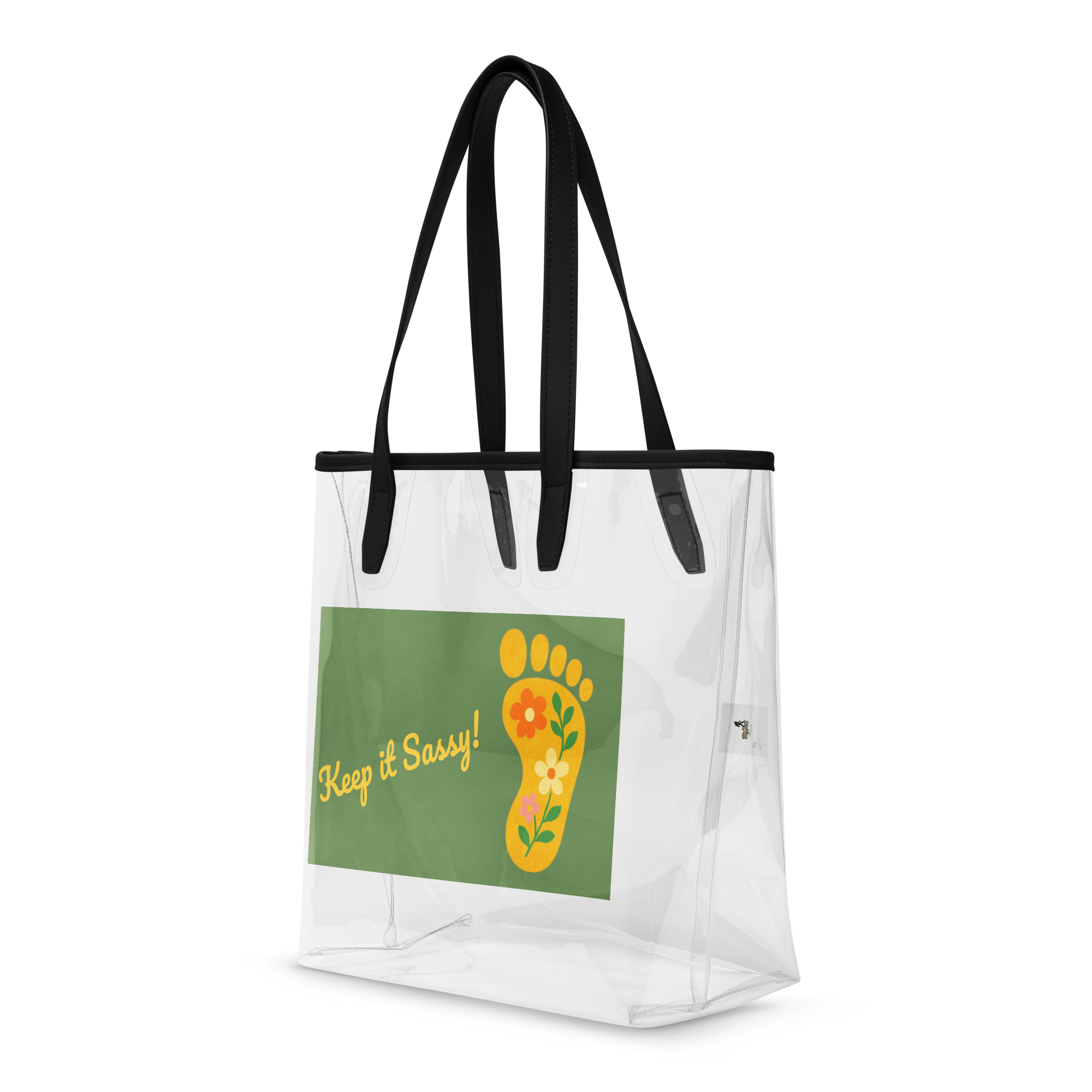Keep it Sassy! Clear Tote Bag - LIMITED EDITION SUMMER 2026