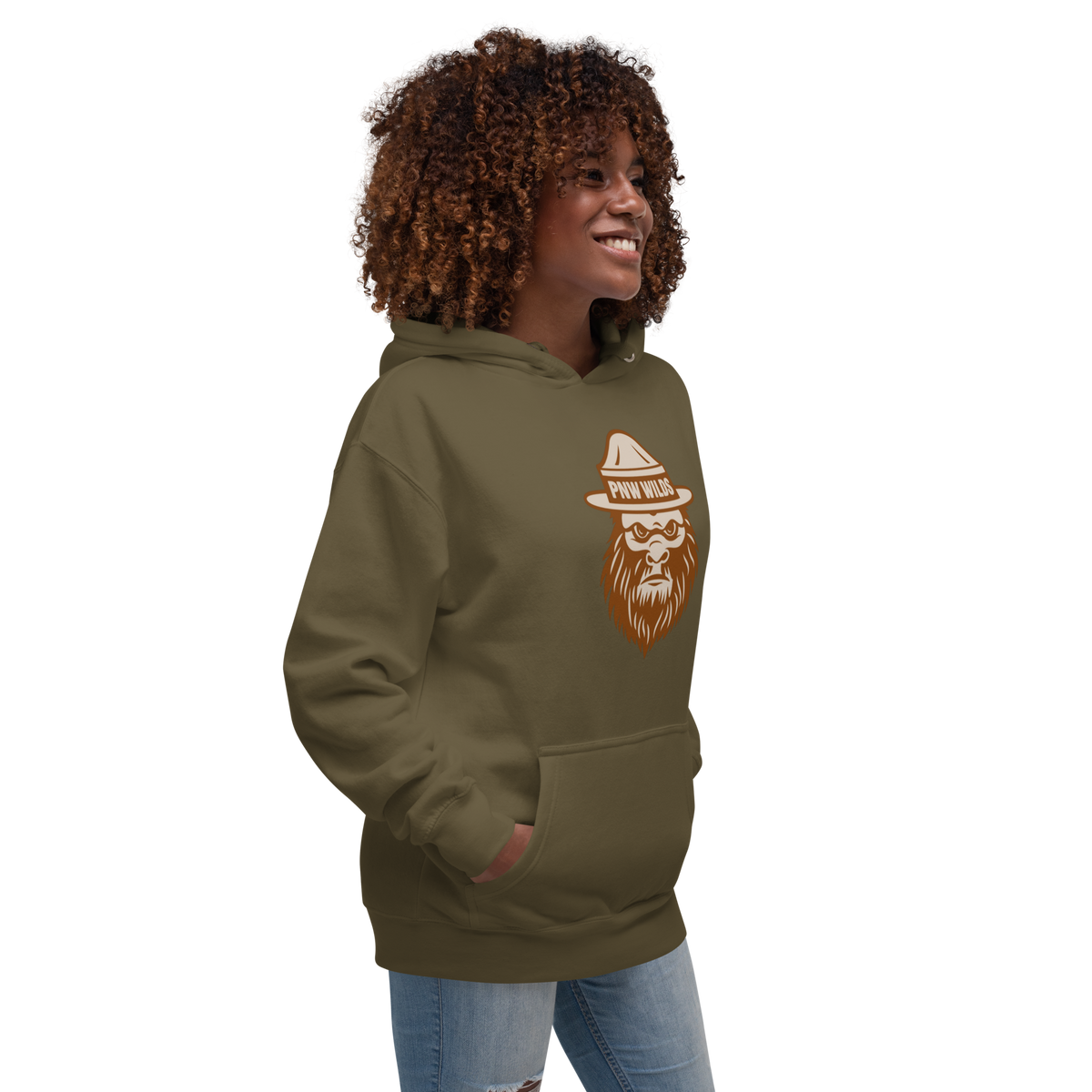 Bigfoot Ranger PNW WILDS Unisex Hoodie