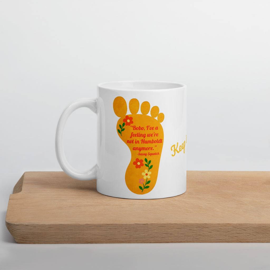 Not in Humboldt Anymore - White Glossy Mug