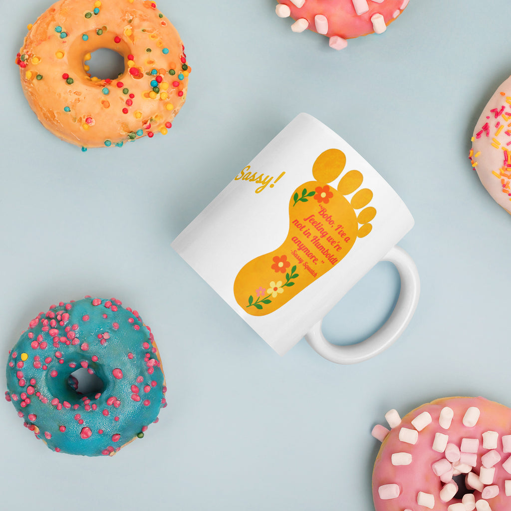 Not in Humboldt Anymore - White Glossy Mug
