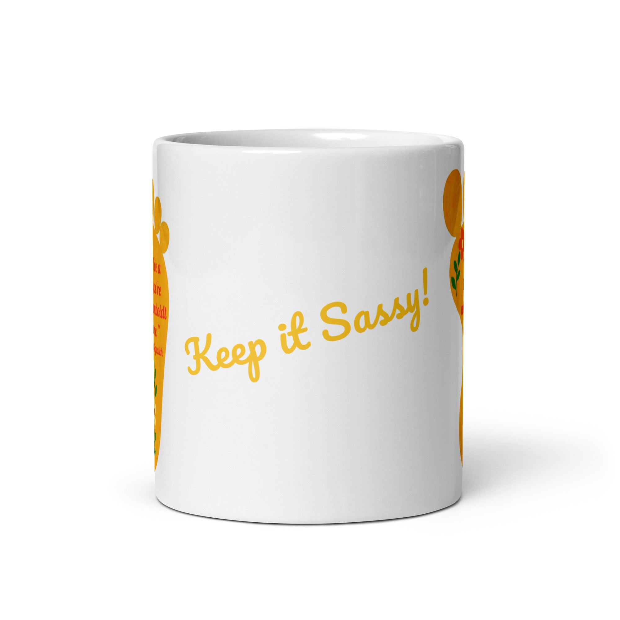 Not in Humboldt Anymore - White Glossy Mug