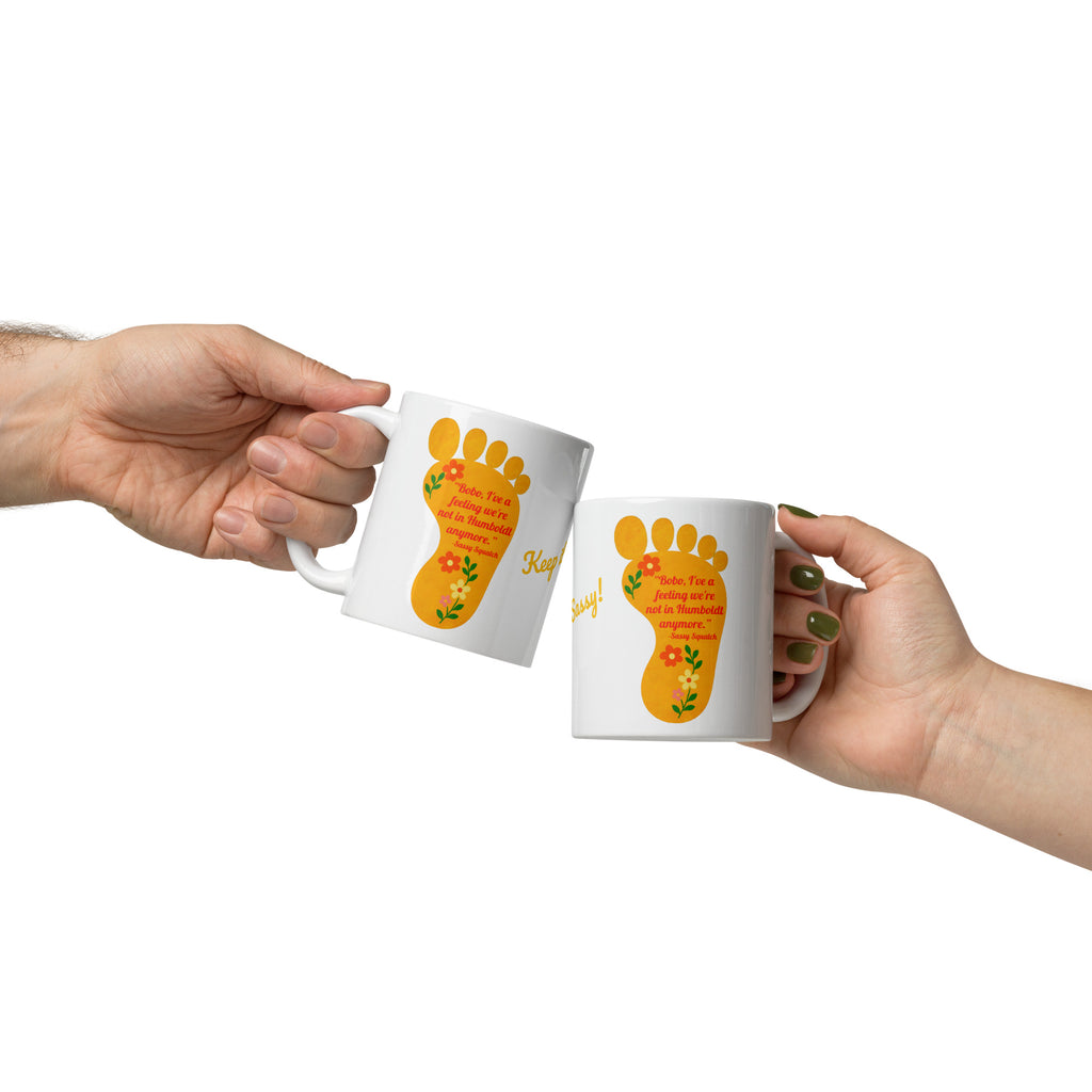 Not in Humboldt Anymore - White Glossy Mug